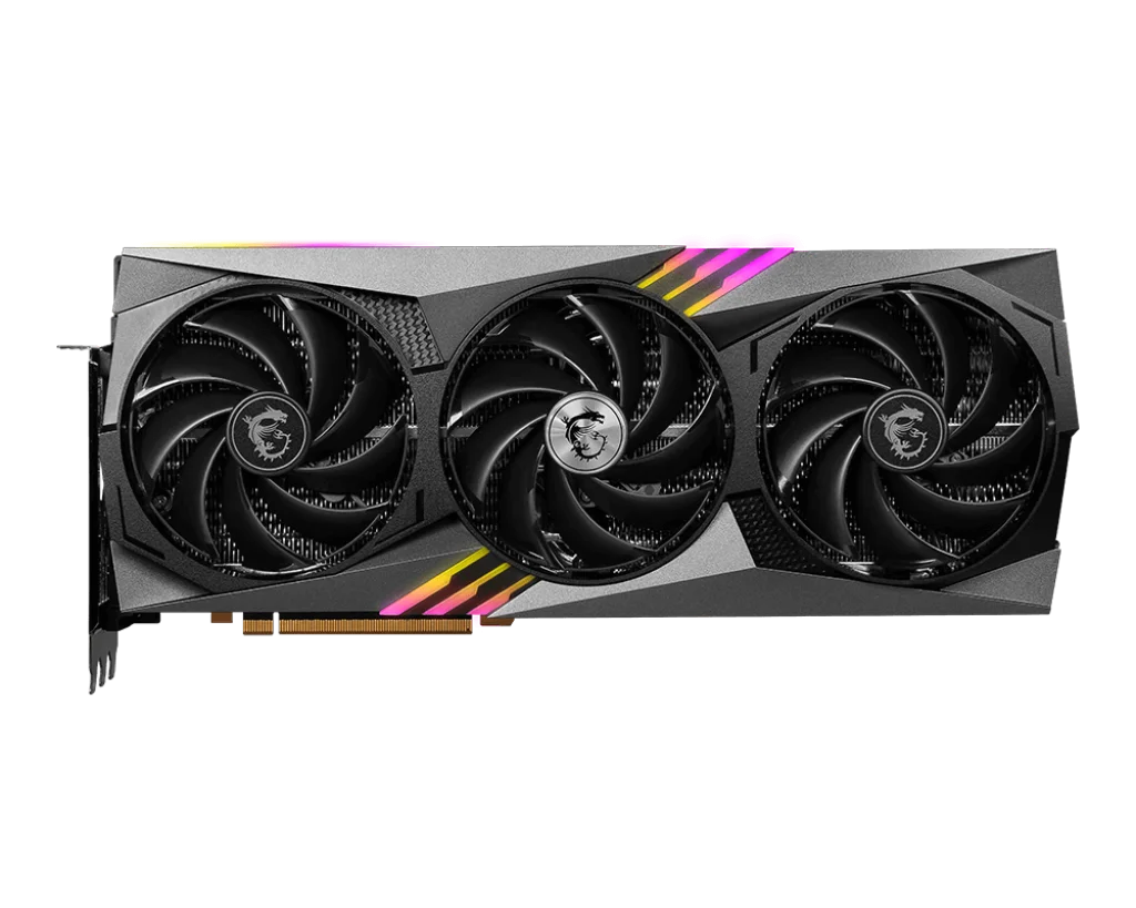 بطاقة رسوميات MSI RTX 4090 GAMING X TRIO 24G 16Pin GDDR6X 384bit PCI Express 4.0 16X 850W بطاقة رسوميات جديدة RTX 4090 24GB 