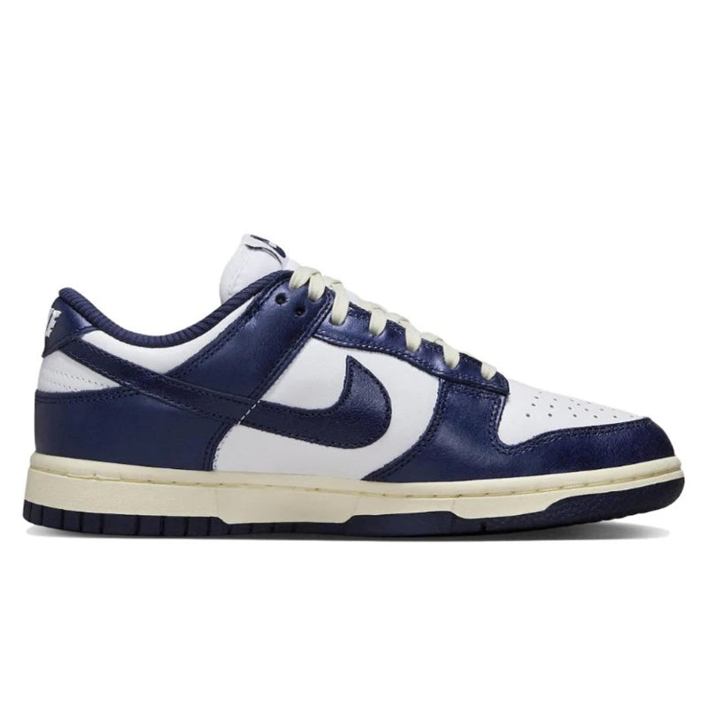 حذاء تزلج Nike Dunk Retro أسود وأبيض للرجال والنساء كلاسيكي من الجلد الأصلي غير قابل للانزلاق ومريح للجري