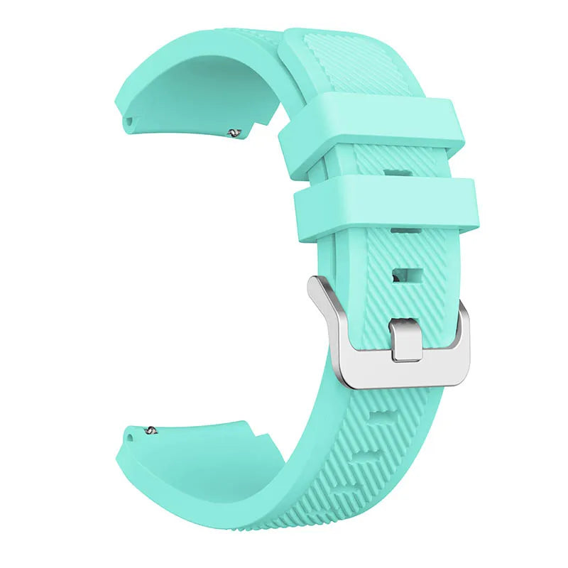 أحزمة سيليكون مقاس 22 مم لساعة OnePlus Watch 2 46 مم سوار رياضي ذكي لساعة OPPO Watch 4 Pro X Realme Watch S ملحقات