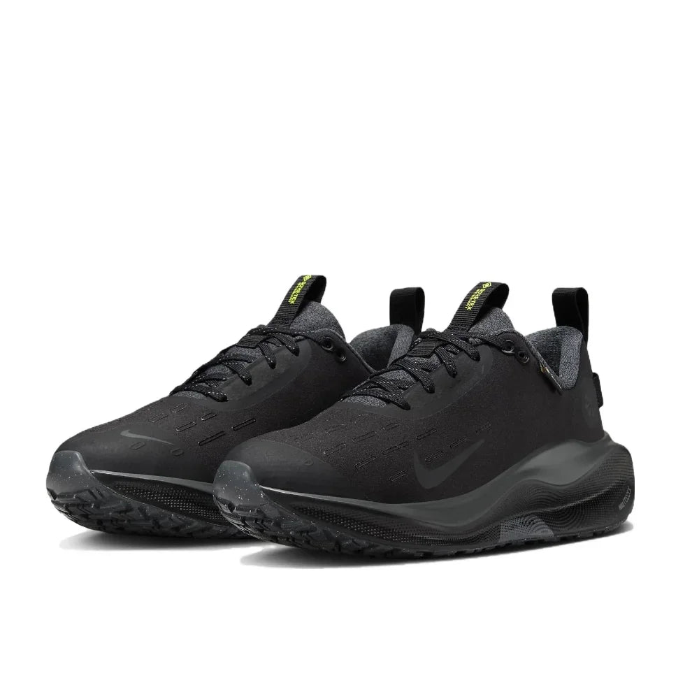 حذاء رياضي رجالي أصلي من NIKE React Infinity Run Flyknit 4 GTX Low جديد، حذاء ممتص للصدمات ومقاوم للتآكل