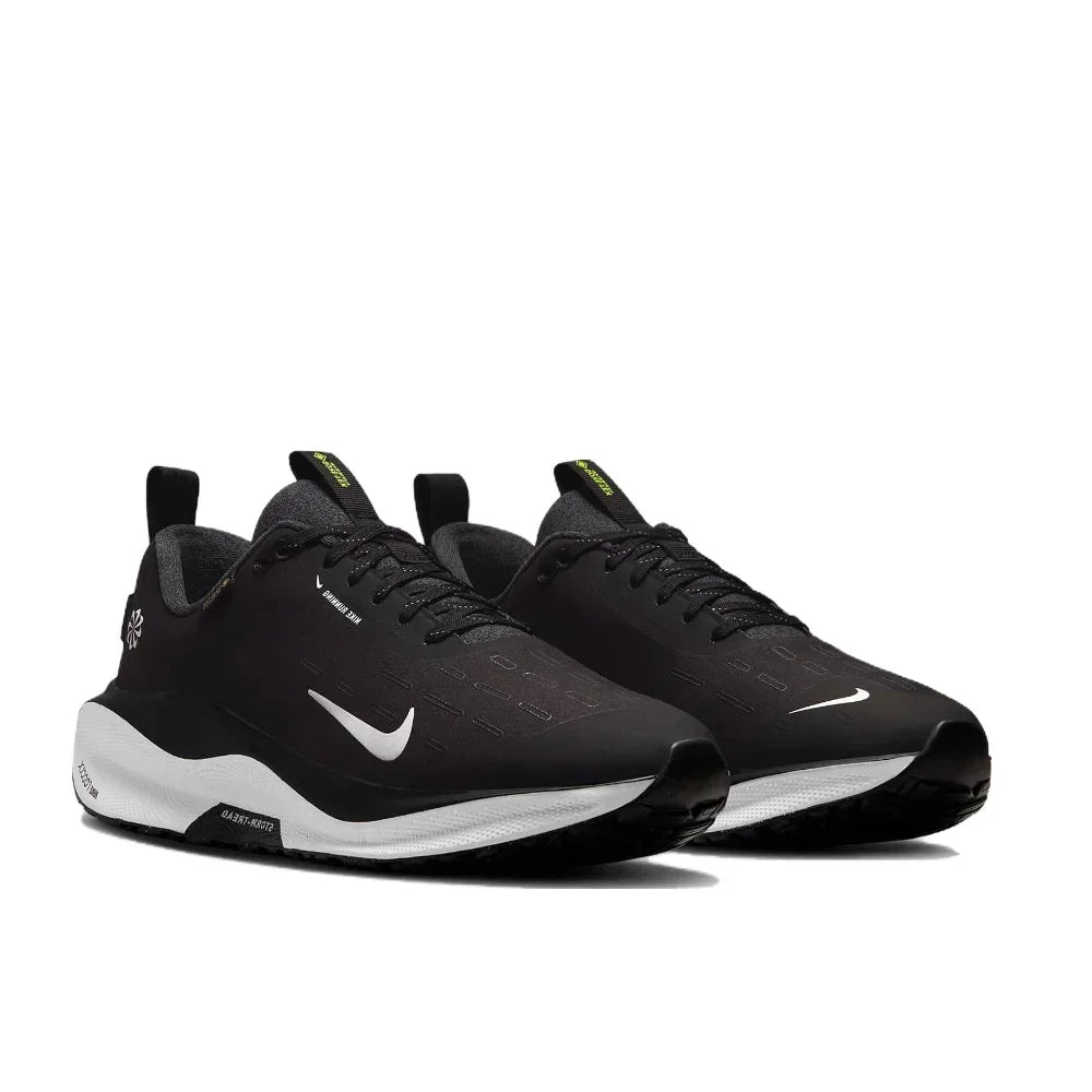 حذاء رياضي رجالي أصلي من NIKE React Infinity Run Flyknit 4 GTX Low جديد، حذاء ممتص للصدمات ومقاوم للتآكل