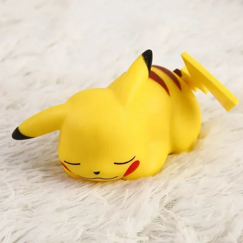 مصباح ليلي متوهج للأطفال من NIMISO Pokemon Pikachu مصباح بجانب السرير لطيف على شكل بوكيمون بيكاتشو هدية عيد ميلاد للأطفال
