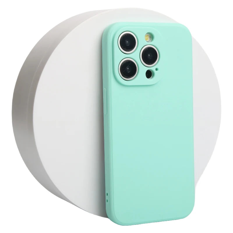جراب سيليكون سائل أصلي لهاتف iPhone 14 13 12 11 15 Pro Max Mini غطاء مقاوم للصدمات X XS XR 6 7 8 Plus جرابات هواتف إكسسوارات